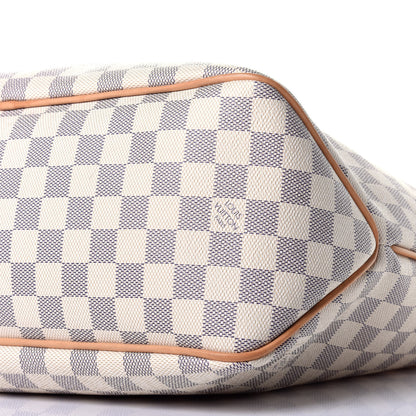 Louis Vuitton Damier Azur Delightful MM Rose Ballerine 8 of 8