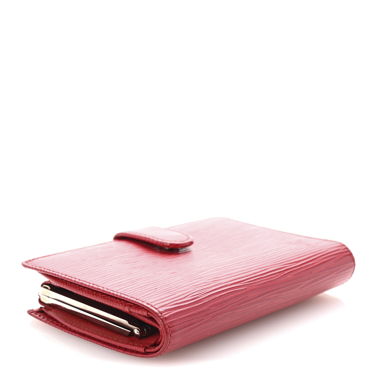 Epi French Purse Wallet Castillan Red
