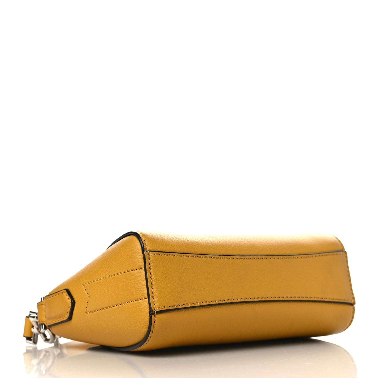 Sugar Goatskin Nano Antigona Dark Yellow