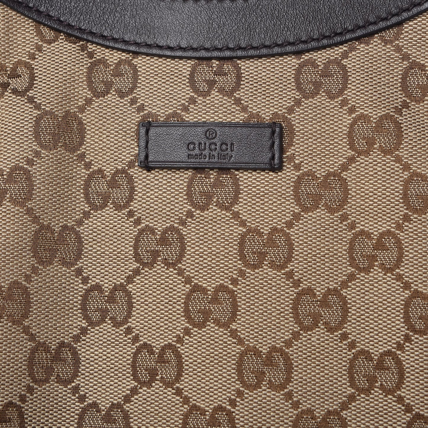 Monogram Shoulder Bag Dark Brown
