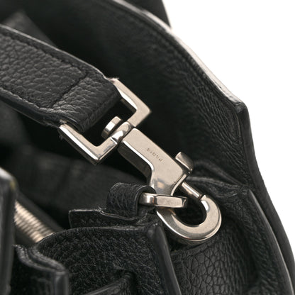 Saint Laurent Grained Calfskin Small Supple Sac De Jour Black 12 of 14