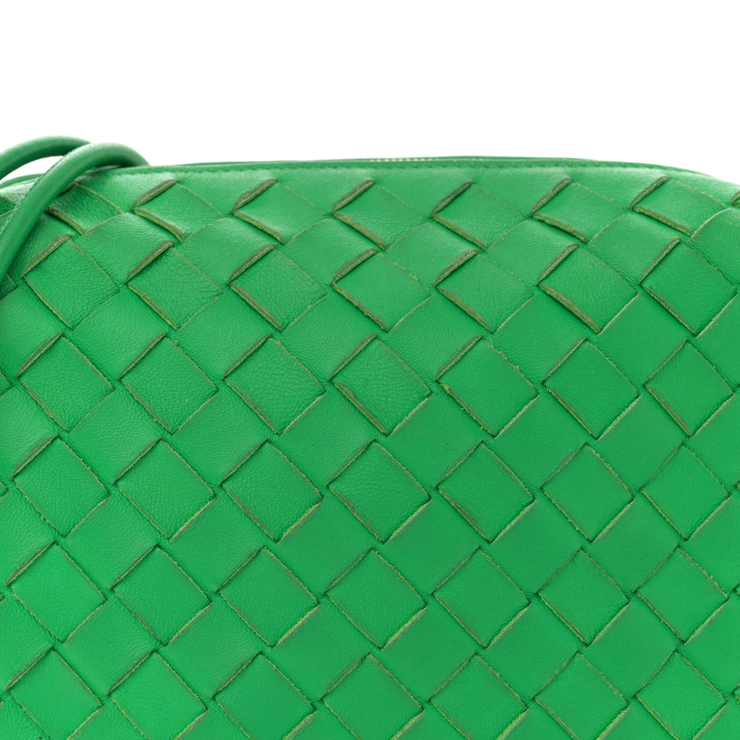 Bottega Veneta Nappa Intrecciato Small Loop Camera Bag Parakeet 7 of 11