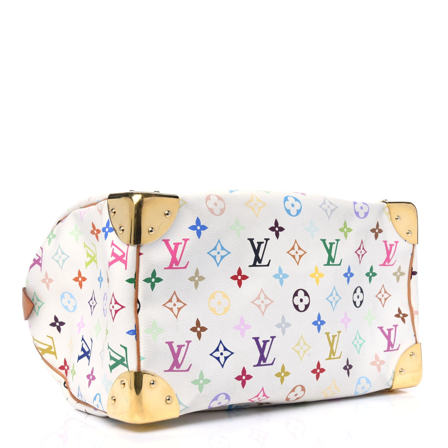 Monogram Multicolor Speedy 30 White