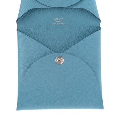 Hermes Epsom Bastia Coin Purse Bleu Du Nord 5 of 8