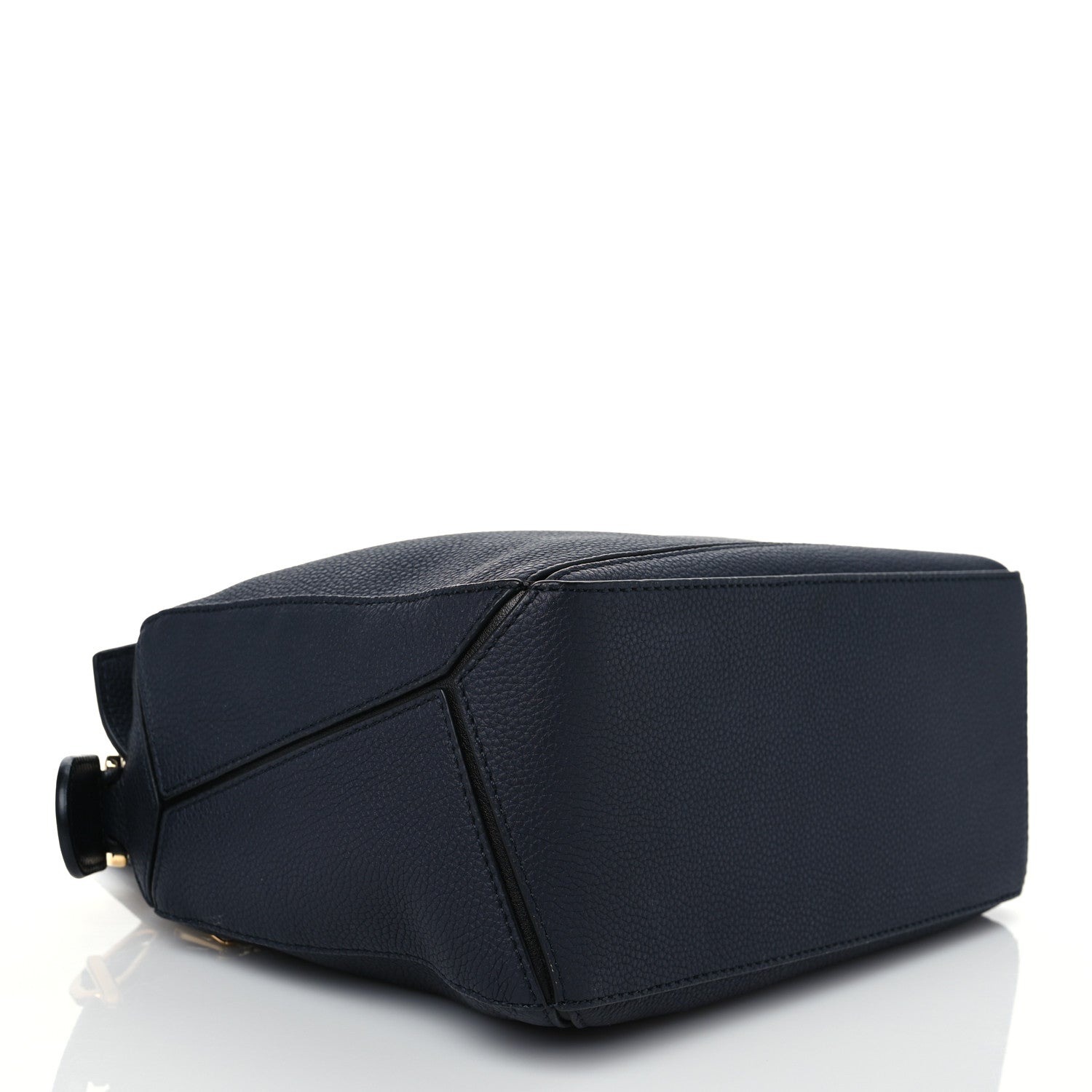 Loewe Calfskin Small Puzzle Bag Midnight Blue Black 4 of 9