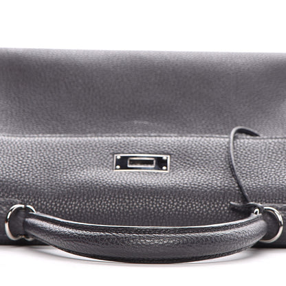 Hermes Togo Bi-Color Kelly Retourne 28 Indigo Blue Jean 9 of 64