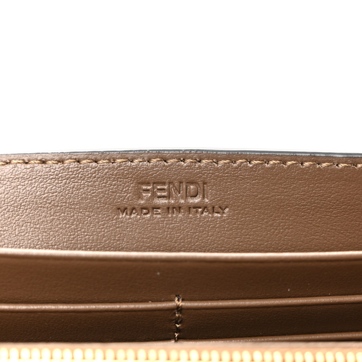 Fendi Vitello Soft F is Fendi Bi-Color FF 1974 Embossed
