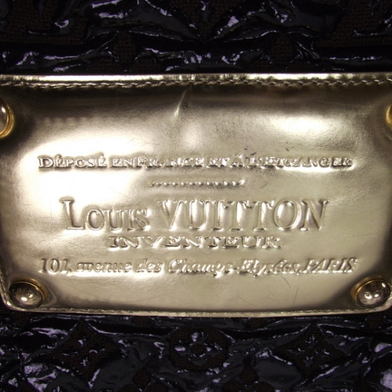 Vinyl Monogram Squishy Inventeur Bag LTD ED