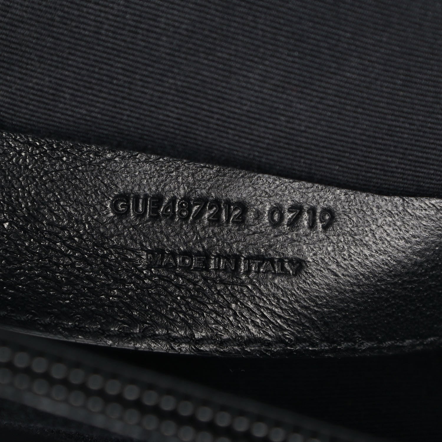 Saint Laurent Sheepskin Matelasse Chevron Monogram Monochrome Large College Satchel Black 8 of 10