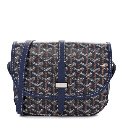 Goyard Goyardine Belvedere II PM Messenger Bag Navy 1 of 9