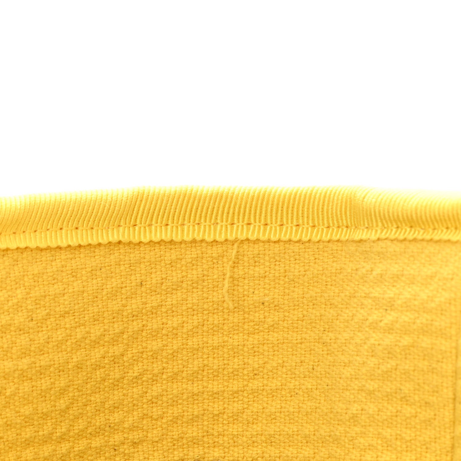 Chanel Mixed Fibers Small Deauville Tote Yellow 12 of 13