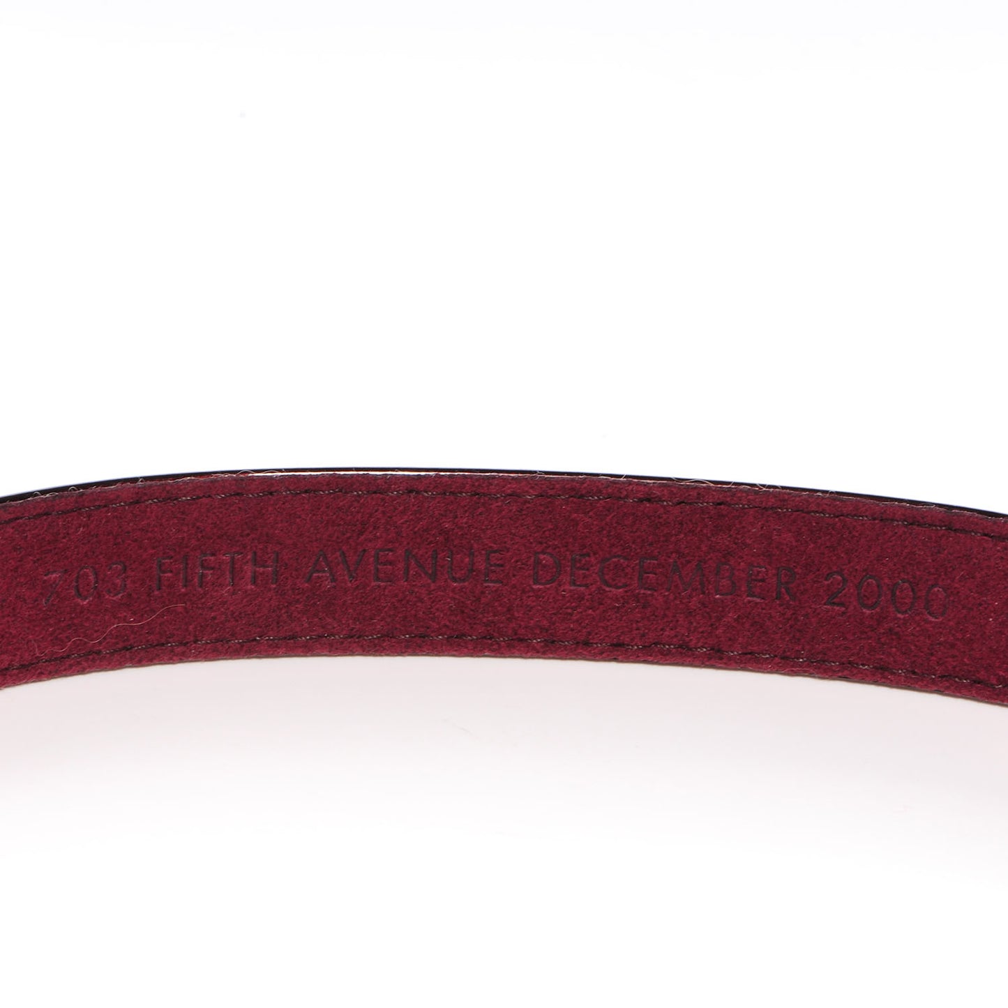 Damier Vernis Bracelet Carmine