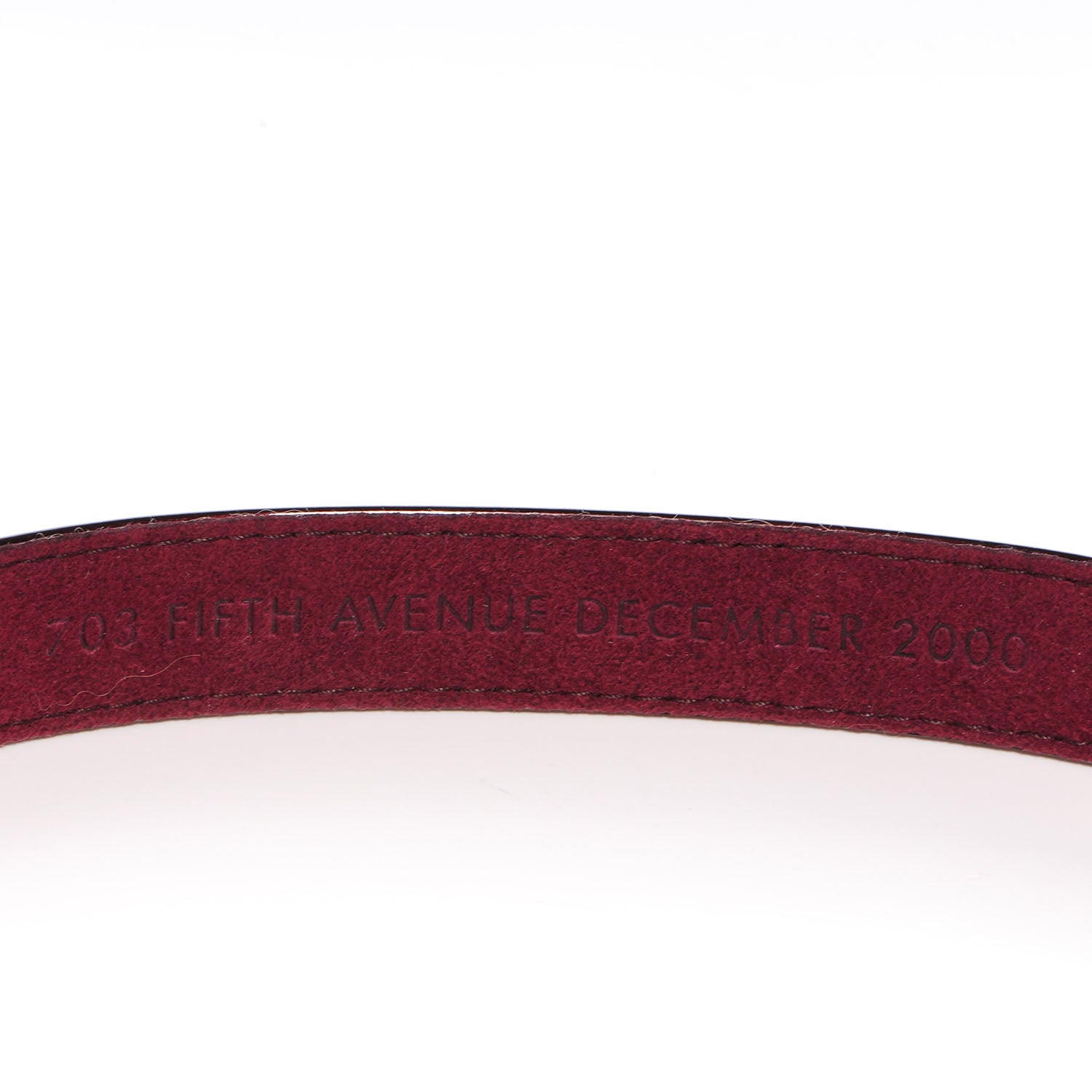 Louis Vuitton Damier Vernis Bracelet Carmine 4 of 5