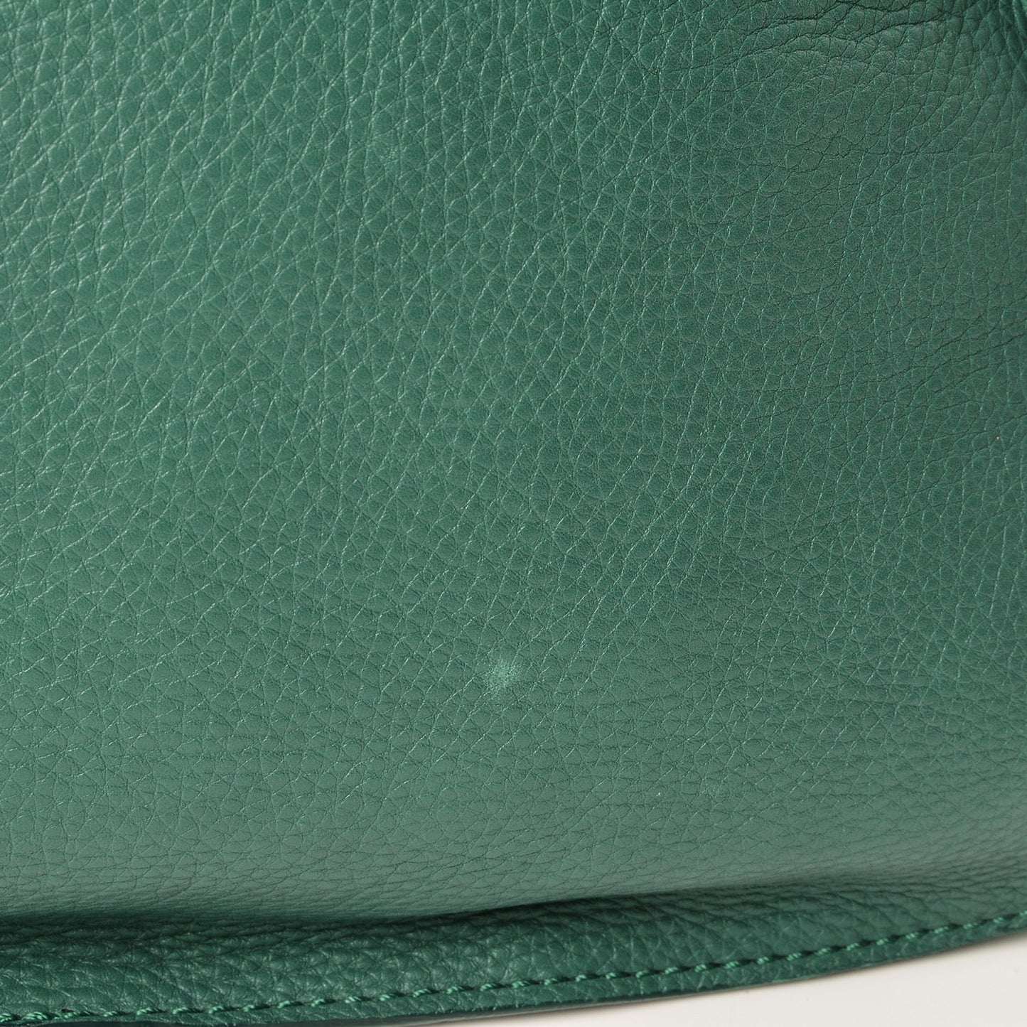Calfskin Medium Marcie Satchel Emerald