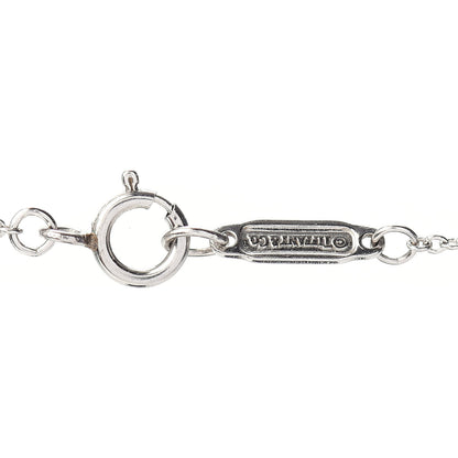 Tiffany Platinum Diamond Large Heart Lock Pendant Necklace 4 of 4