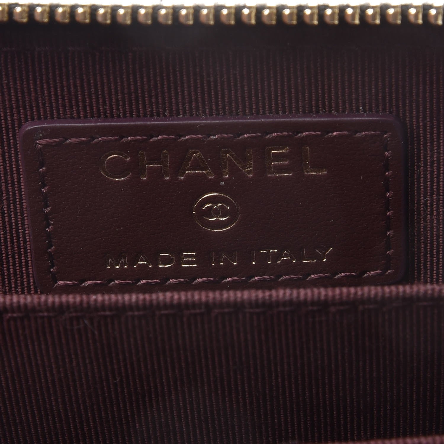 Chanel Caviar Quilted Zip Coin Purse Black 6 of 8