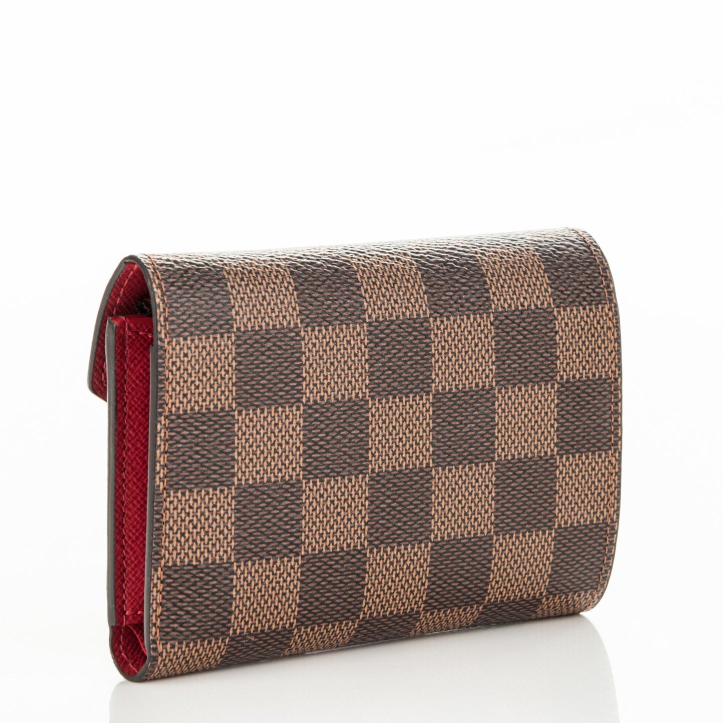 Damier Ebene Victorine Wallet Red