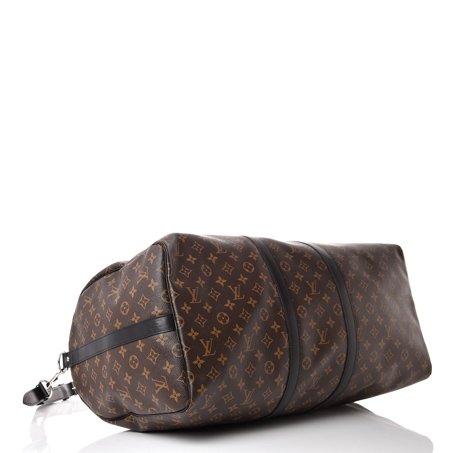 Louis Vuitton Monogram Macassar Keepall Bandouliere 55 4 of 9