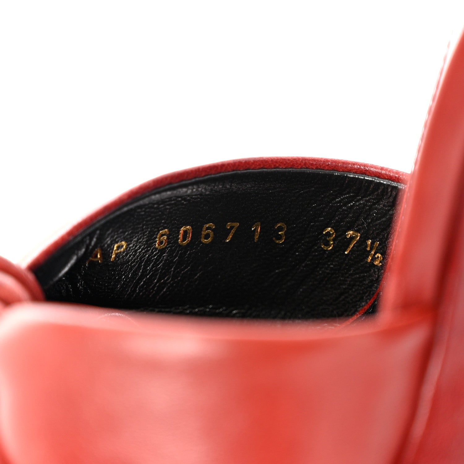 Saint Laurent Vendome Bianca 85 Platform Sandals 37.5 Pomerol 5 of 11