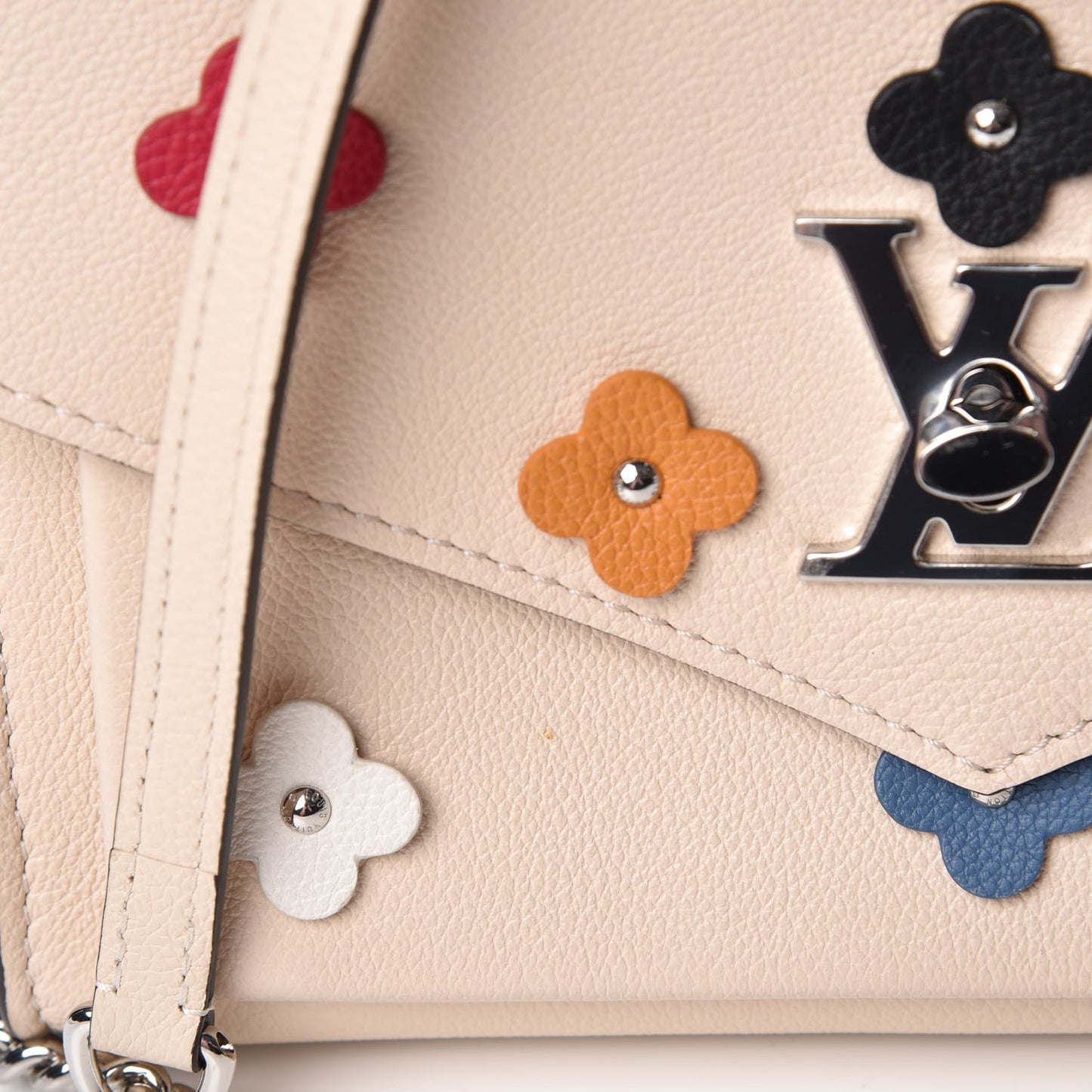 Soft Calfskin Mylockme BB Fleurs Multicolor