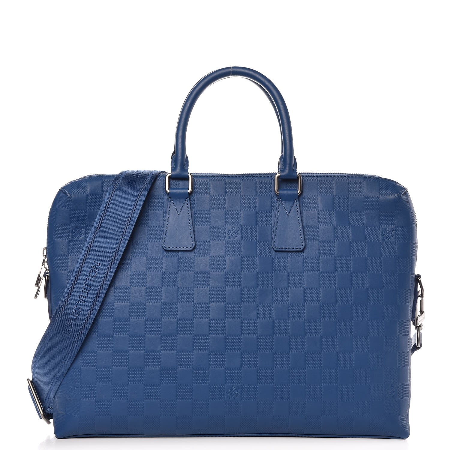 Louis Vuitton Damier Infini Porte-Documents Jour Neptune 1 of 9