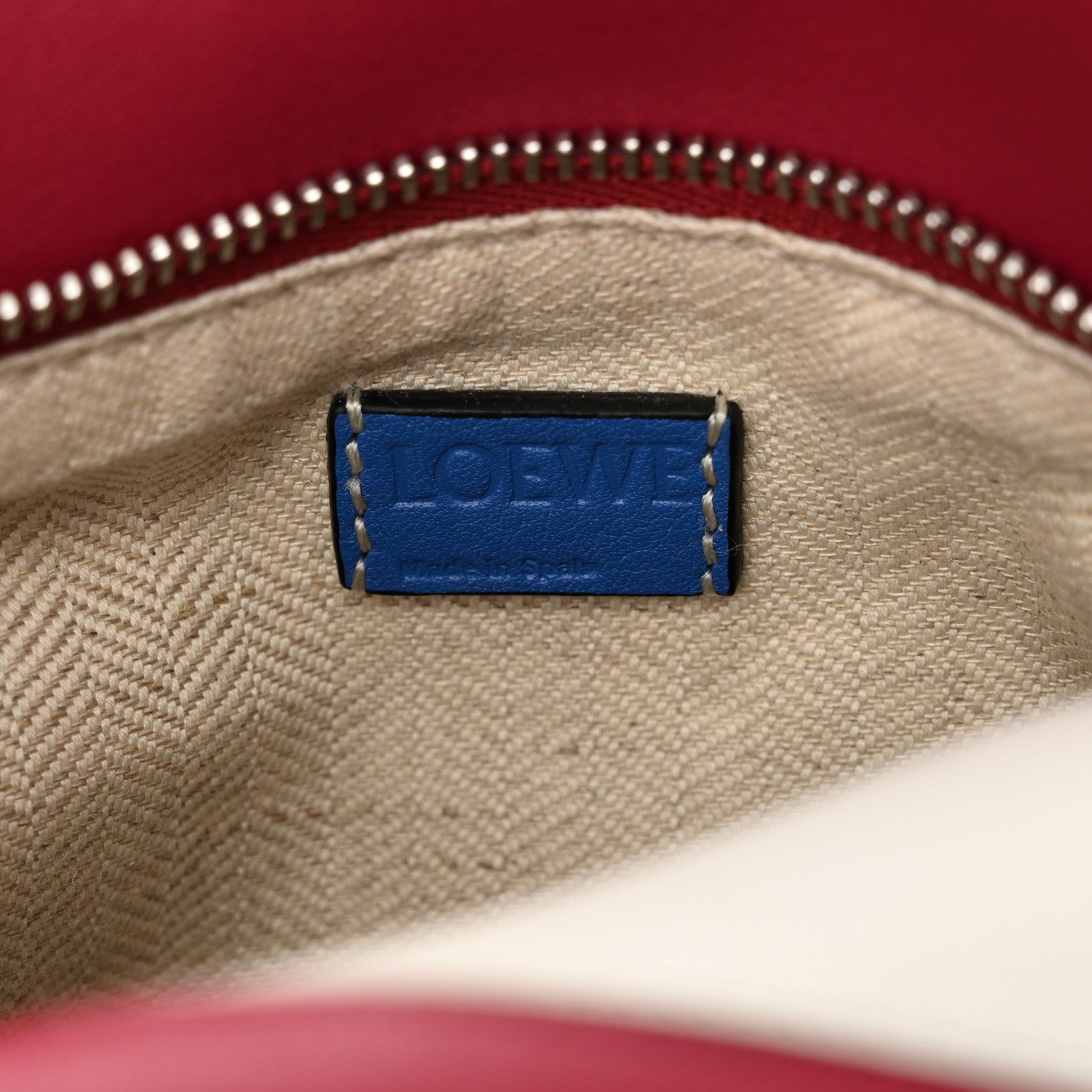 Loewe Calfskin Mini Puzzle Edge Bag Grey Multicolor 6 of 9