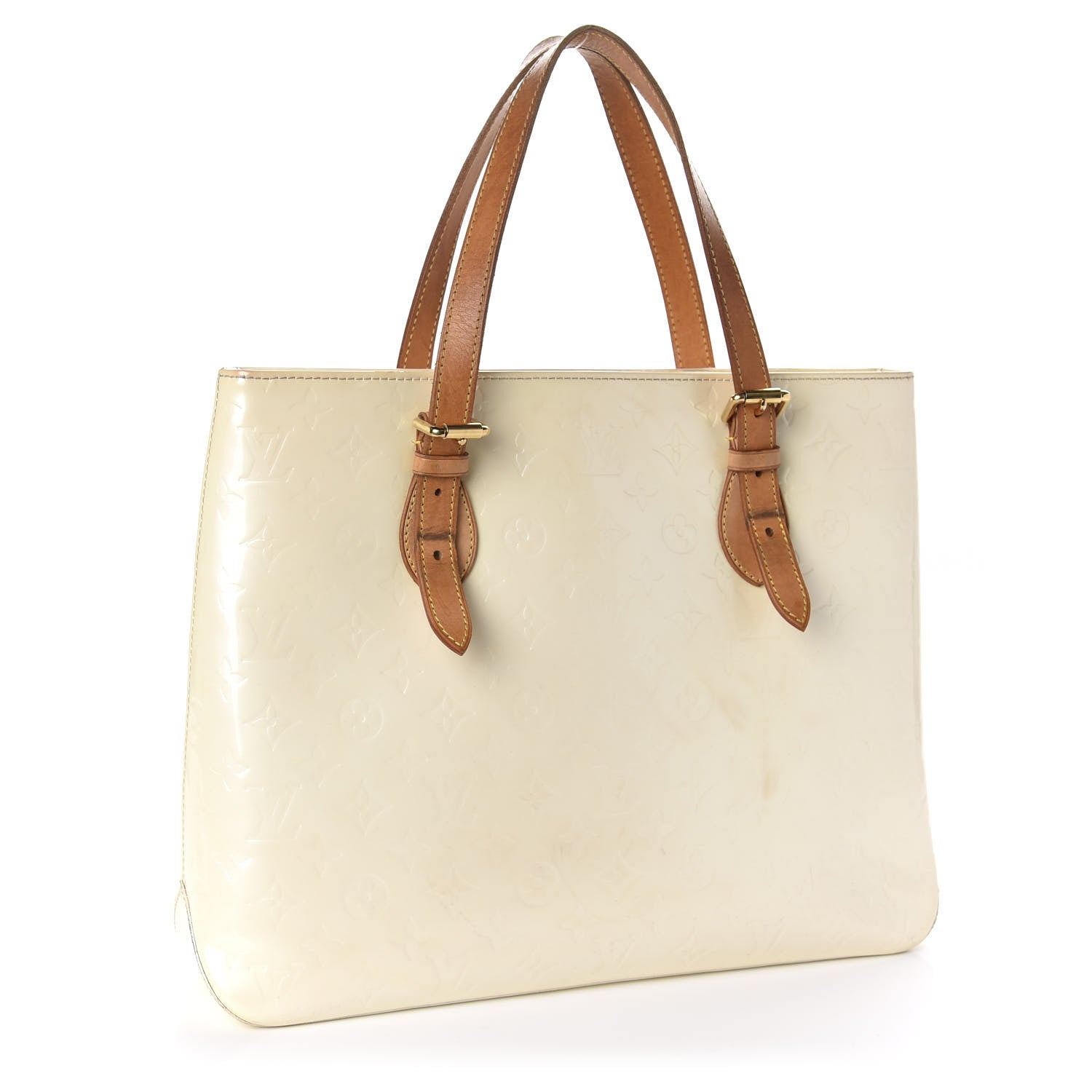 Louis Vuitton Vernis Brentwood Perle 3 of 16