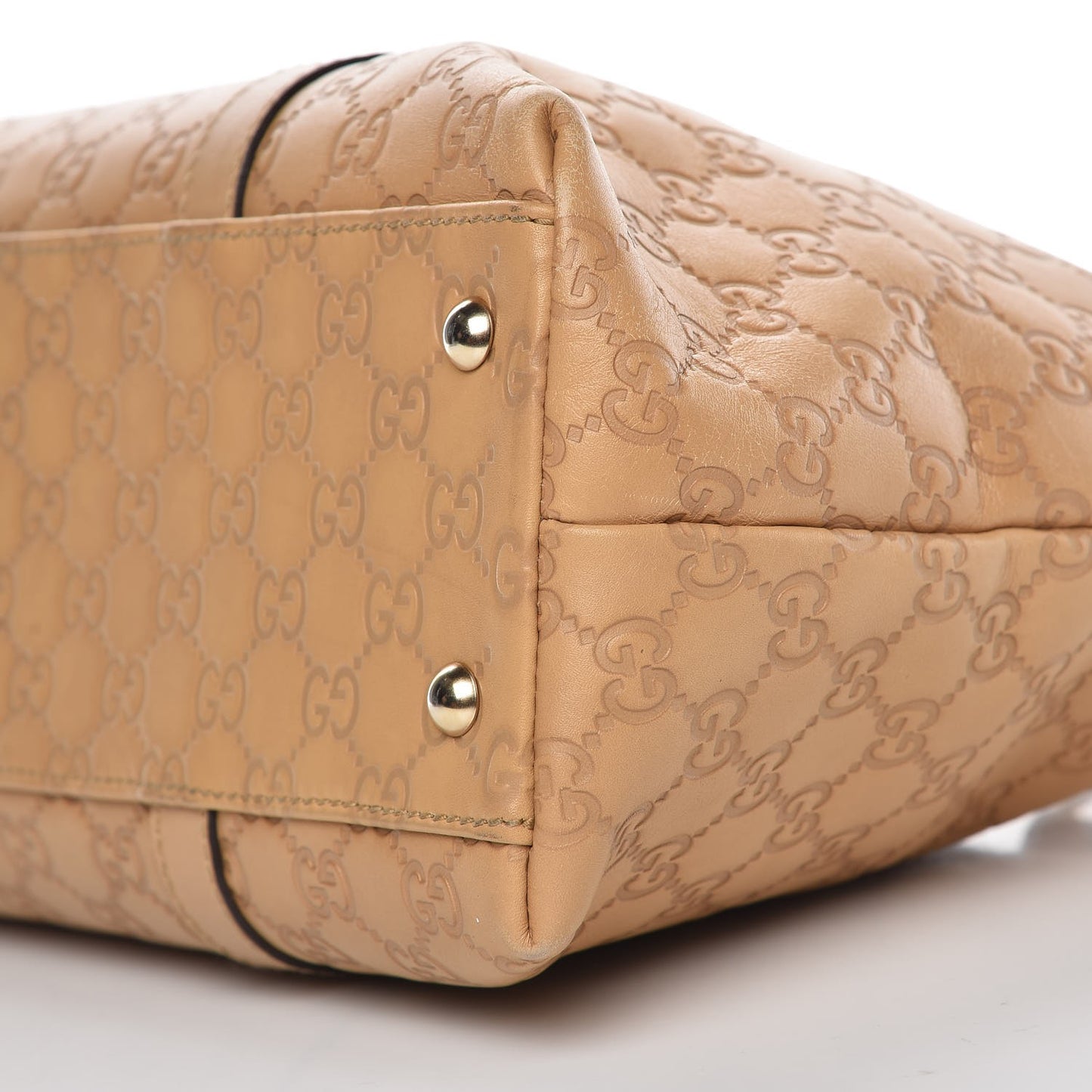 Guccissima Bamboo Joy Tote Light Sand