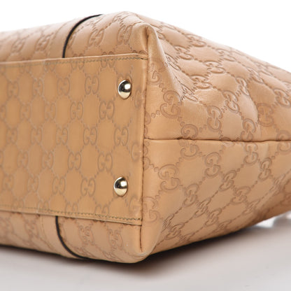 Gucci Guccissima Bamboo Joy Tote Light Sand 11 of 12