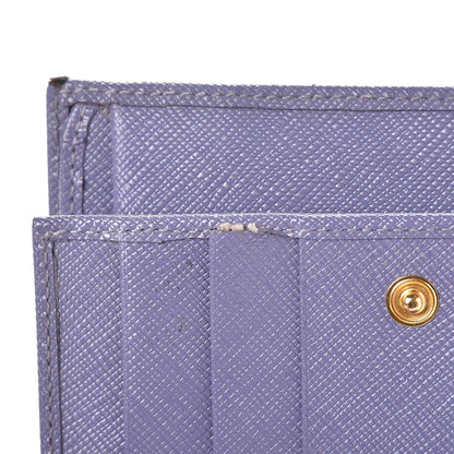 Prada Saffiano Metal Compact Wallet 8 of 12
