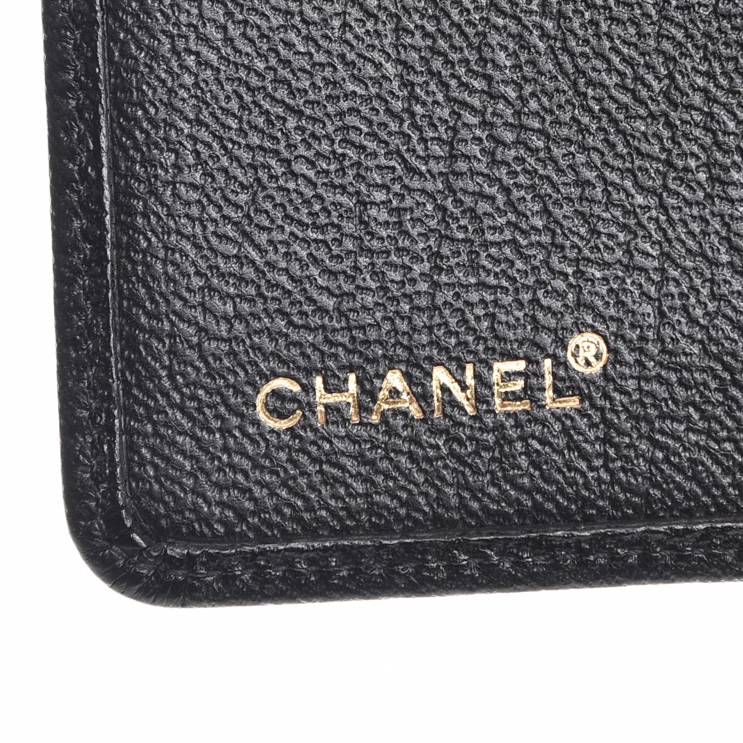 Chanel Goatskin Card Holder Wallet Black 6 of 9