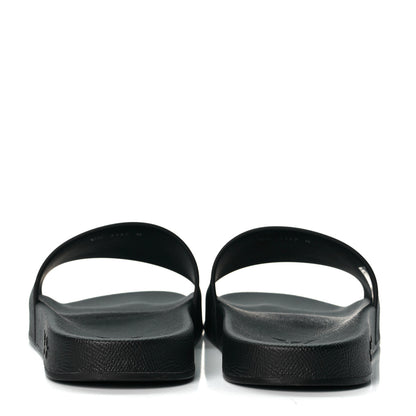 Louis Vuitton Rubber Monogram Eclipse Mens Waterfront Mules 11 Black 5 of 8