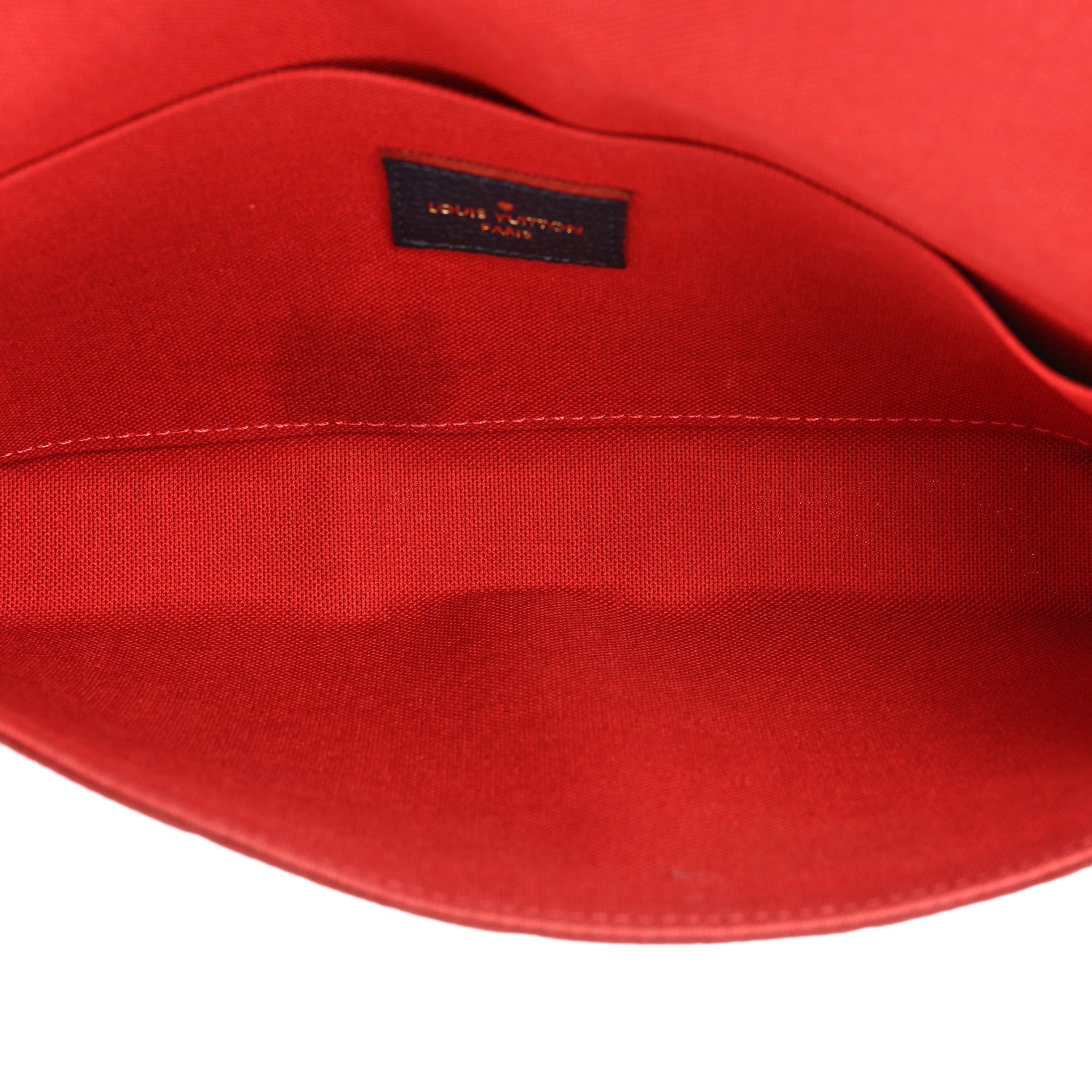 Louis Vuitton Empreinte Pochette Felicie Chain Wallet Marine Rouge 5 of 11