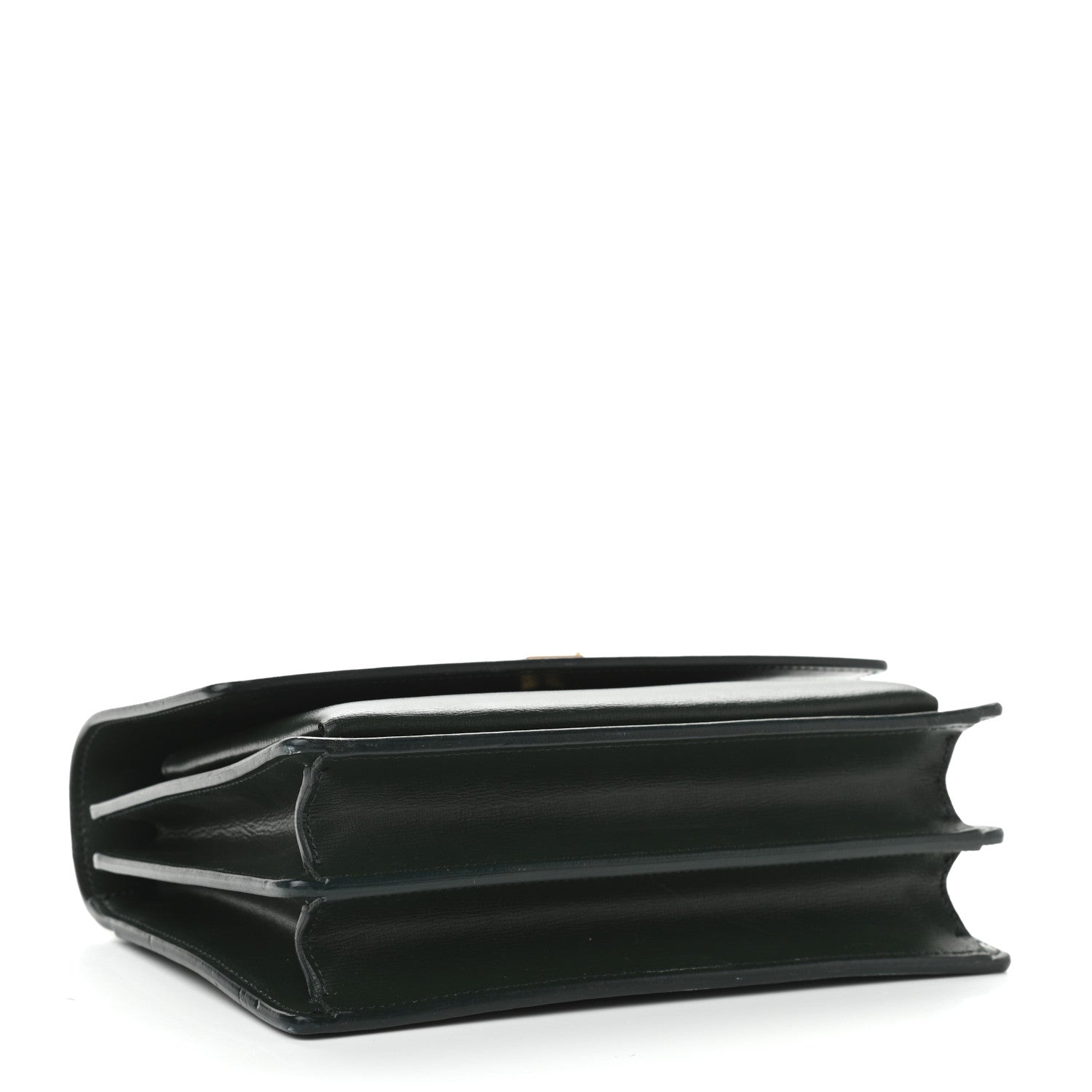 Saint Laurent Calfskin Medium Monogram Sunset New Vert Fonce 3 of 8