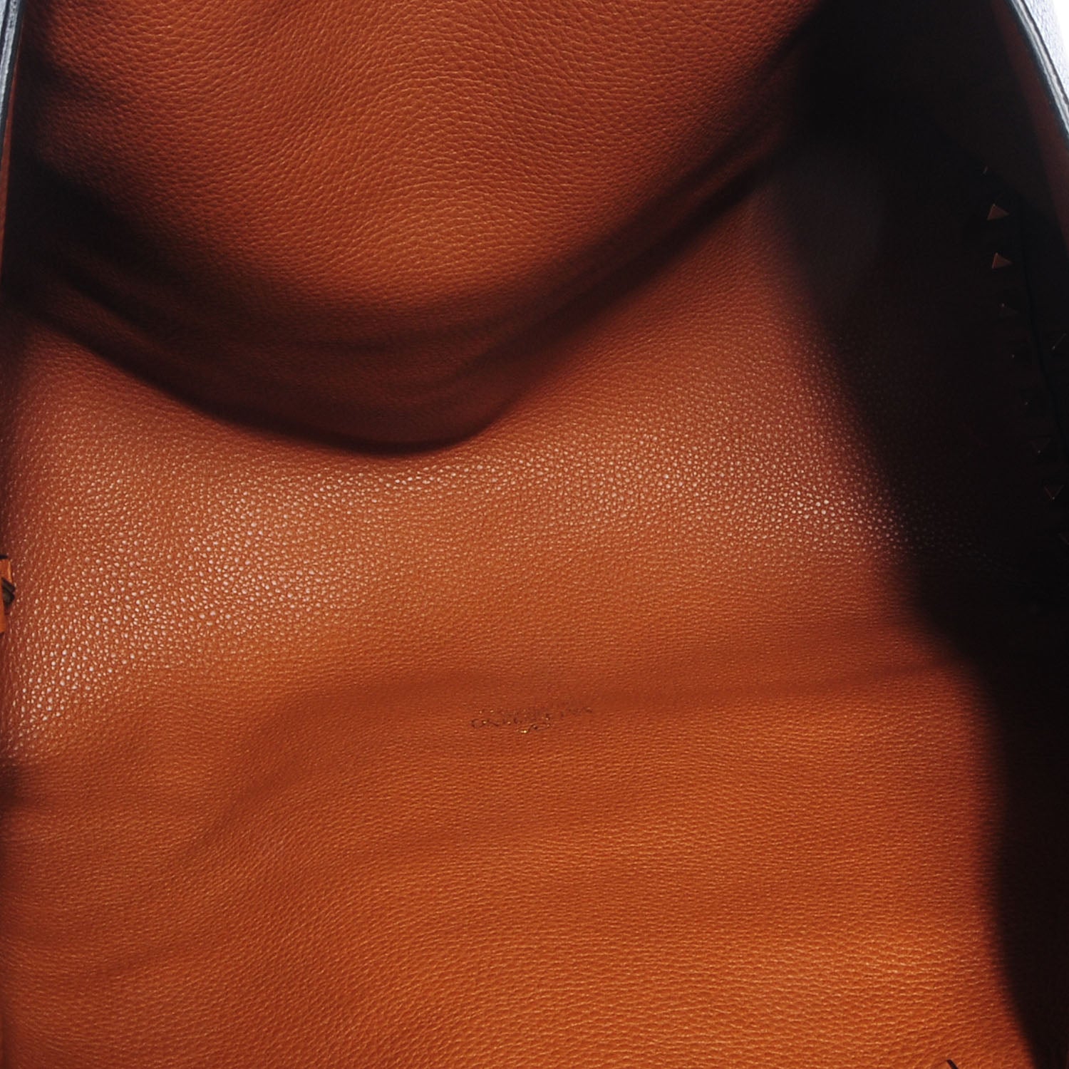 Valentino Garavani Pebbled Calfskin Medium Rockstud Reversible Tote Light Cuir Marine 5 of 7