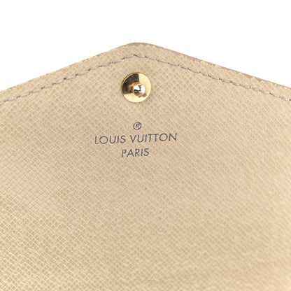 Louis Vuitton Damier Azur Sarah Wallet NM 6 of 9