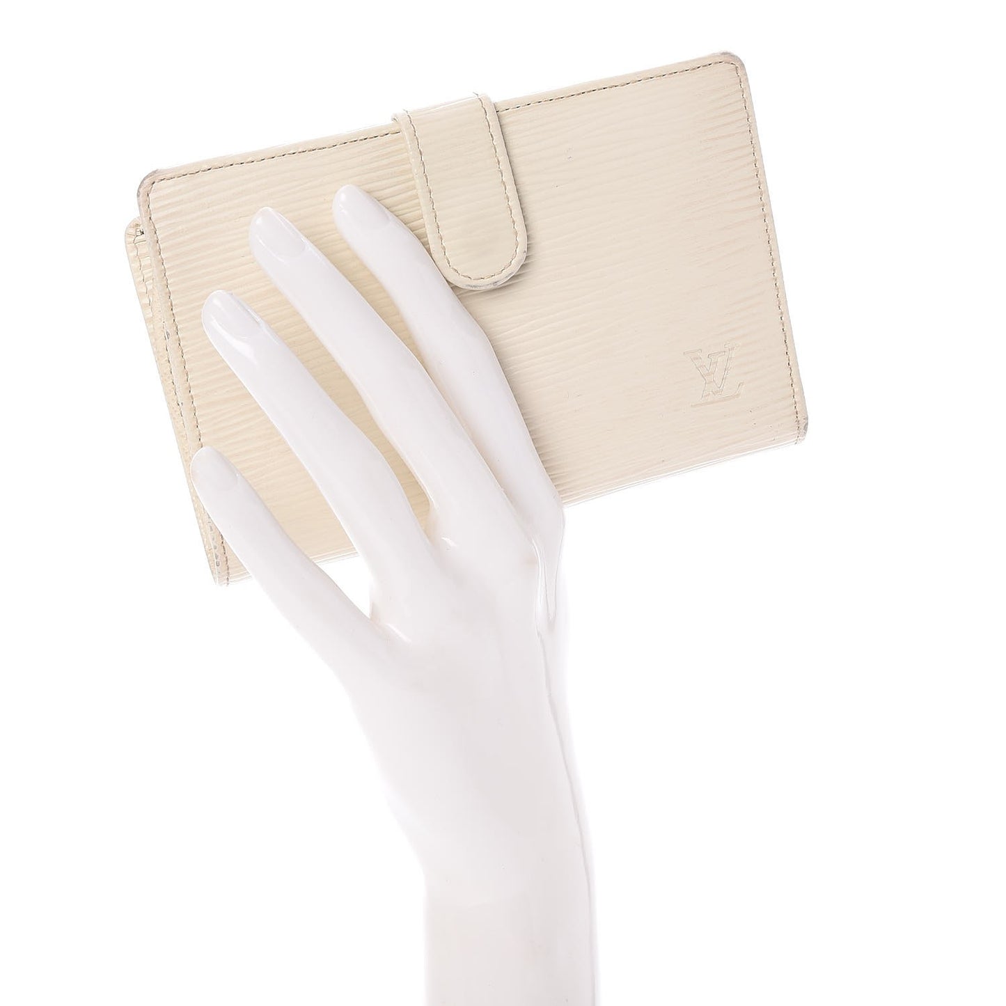 Epi French Purse Wallet Ivory Ivory
