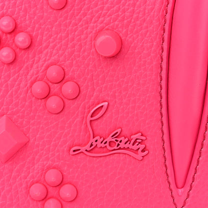 Christian Louboutin Calfskin Spikes Loubinthesky Medium Paloma Fuchsia 11 of 11