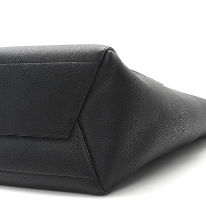 Celine Soft Grained Calfskin Sangle Bucket Bag Black 9 of 11