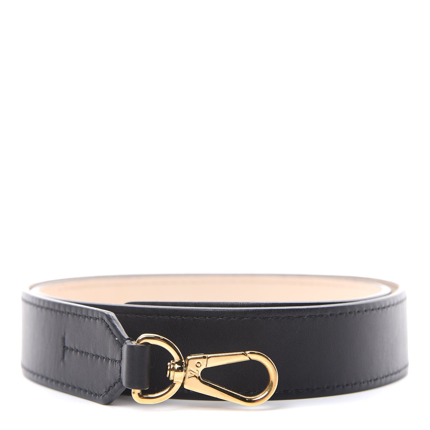 Louis Vuitton Calfskin Tuileries Besace Shoulder Strap Creme 1 of 4
