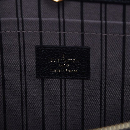 Louis Vuitton Empreinte Montaigne MM Black 7 of 8