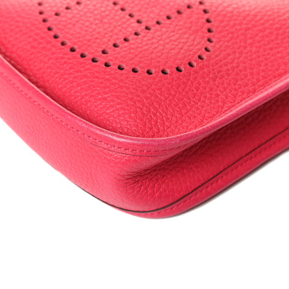 Hermes Taurillon Clemence Evelyne TPM Rose Extreme 10 of 14