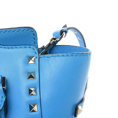 Valentino Garavani Vitello Mini Rockstud Double Handle Tote Parrot 12 of 17