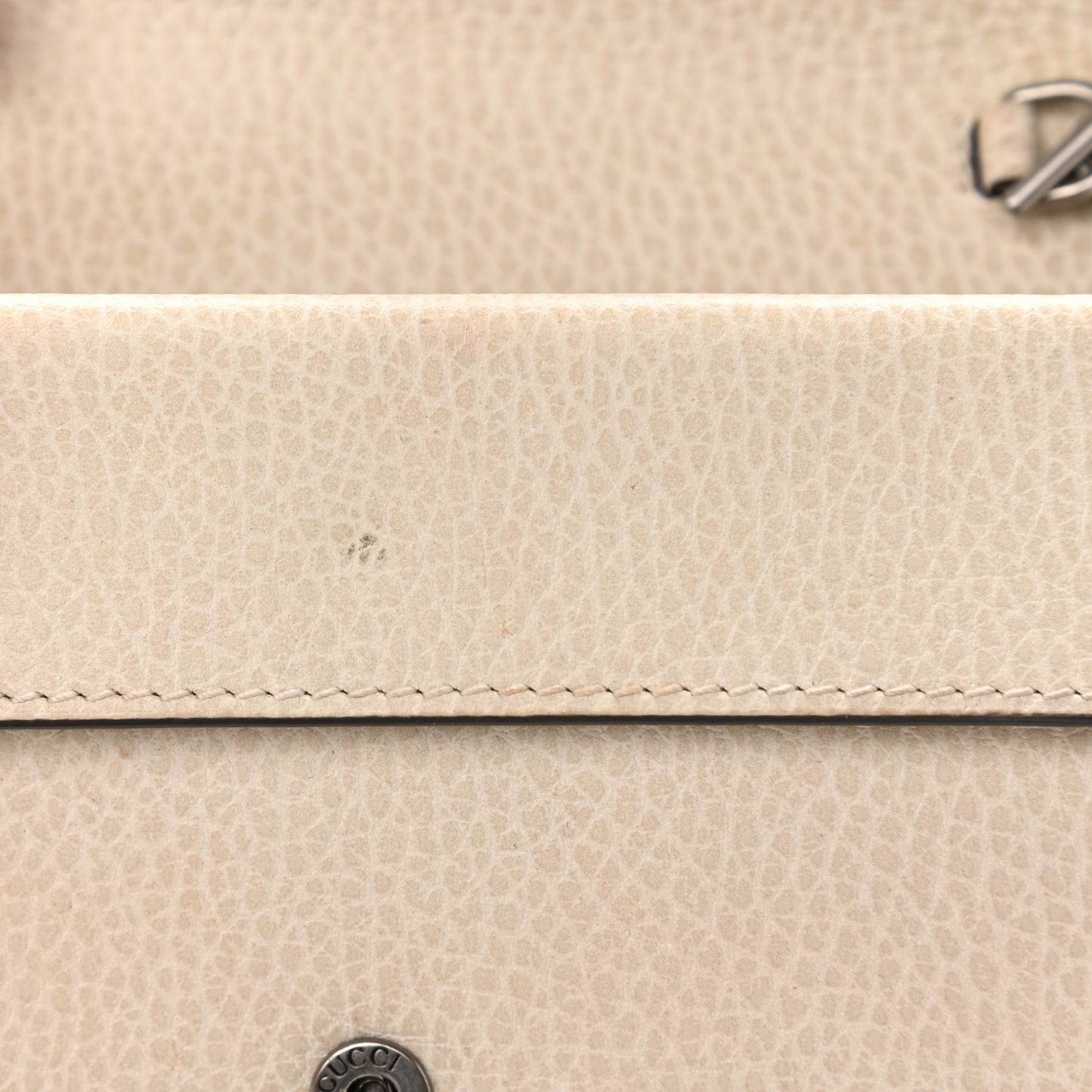 Dollar Calfskin Crystal Super Mini Dionysus Shoulder Bag Mystic White Black Diamond