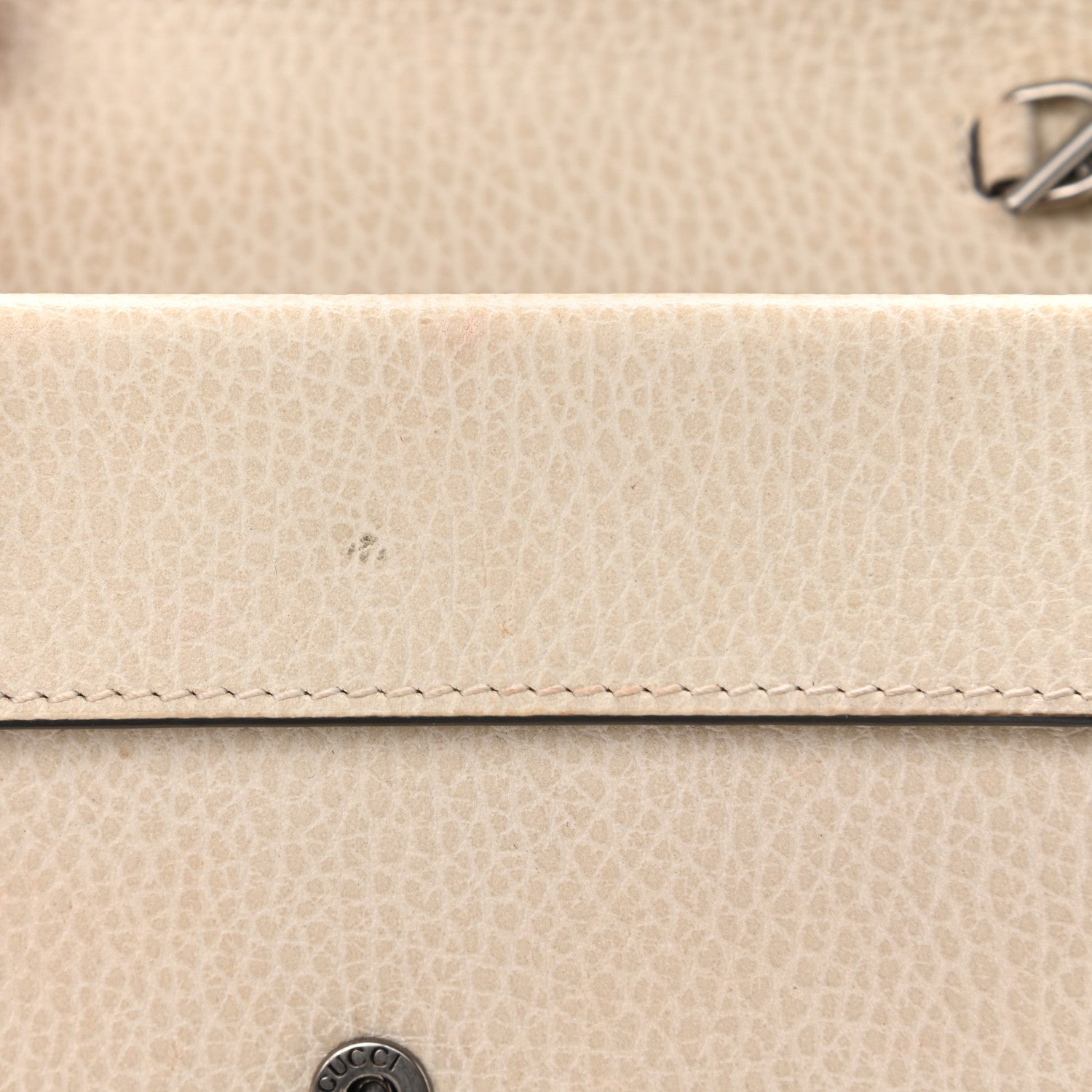 Gucci Dollar Calfskin Crystal Super Mini Dionysus Shoulder Bag Mystic White Black Diamond 8 of 10