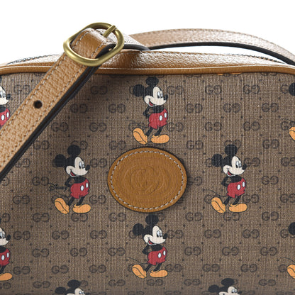 Gucci X DISNEY Mini Vintage GG Supreme Monogram Mickey Mouse Shoulder Bag Beige Vintage Sun Oil 18 of 21