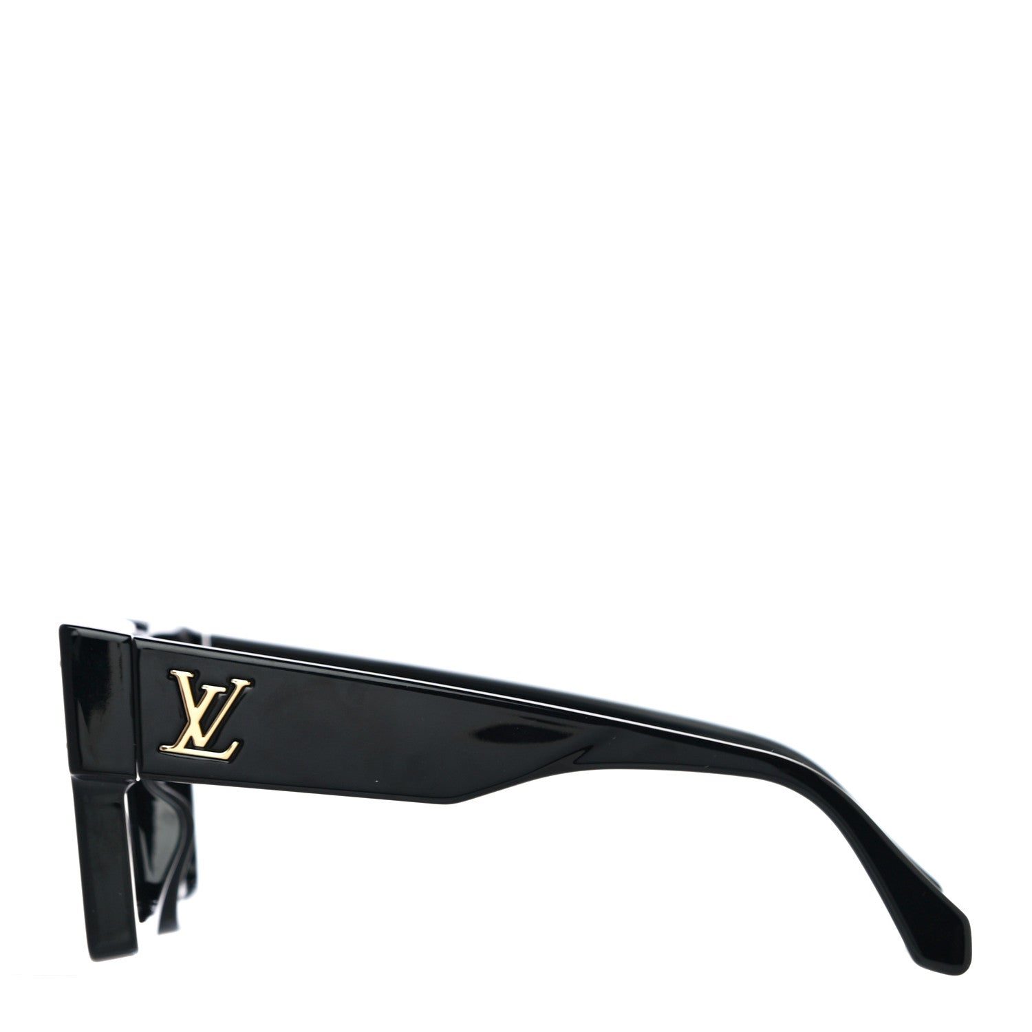 Louis Vuitton Acetate Cyclone Sunglasses Z1578E Black 2 of 7