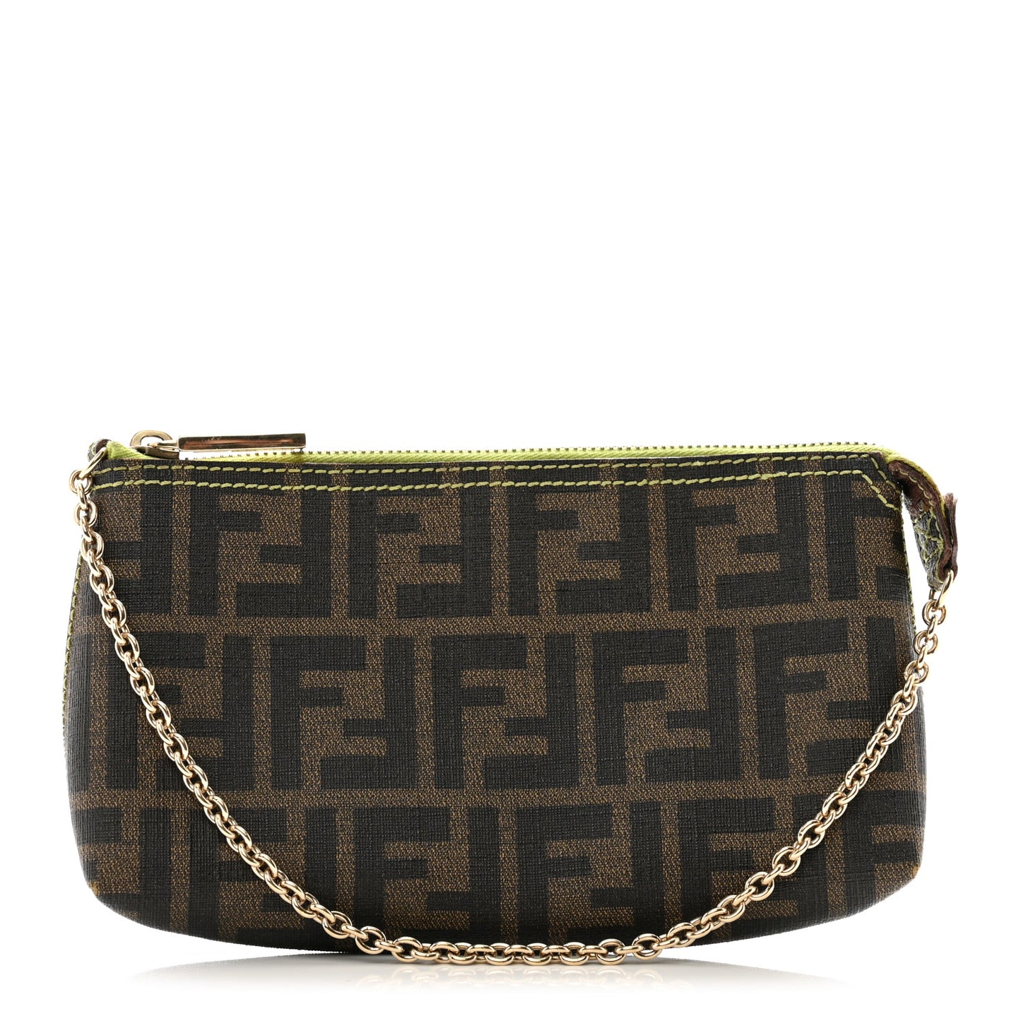 Zucca Spalmati Pochette Tobacco Wasabi