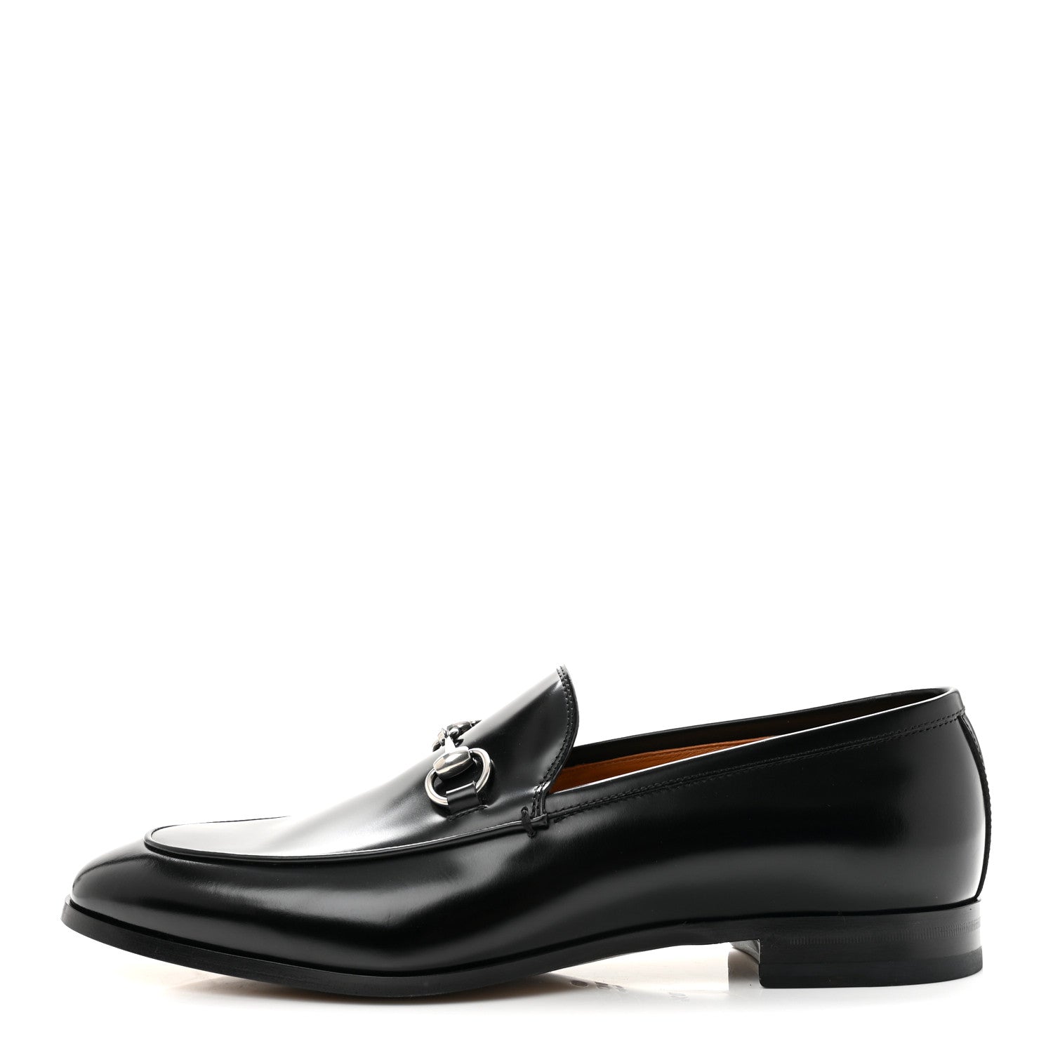 Gucci Betis Glamour Calfskin Mens Jordaan Loafers 10.5 Black 1 of 9