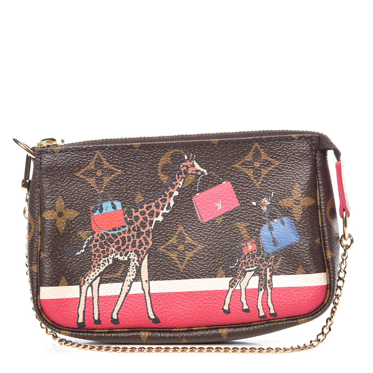 Monogram 2017 Christmas Animation Mini Pochette Accessories